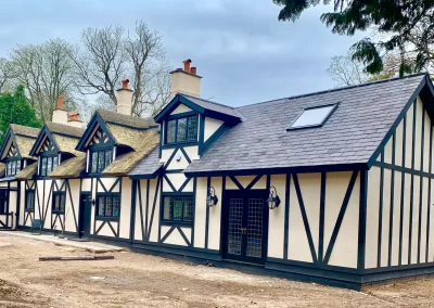 Timber frame extension and internal / external works in Raby Mere